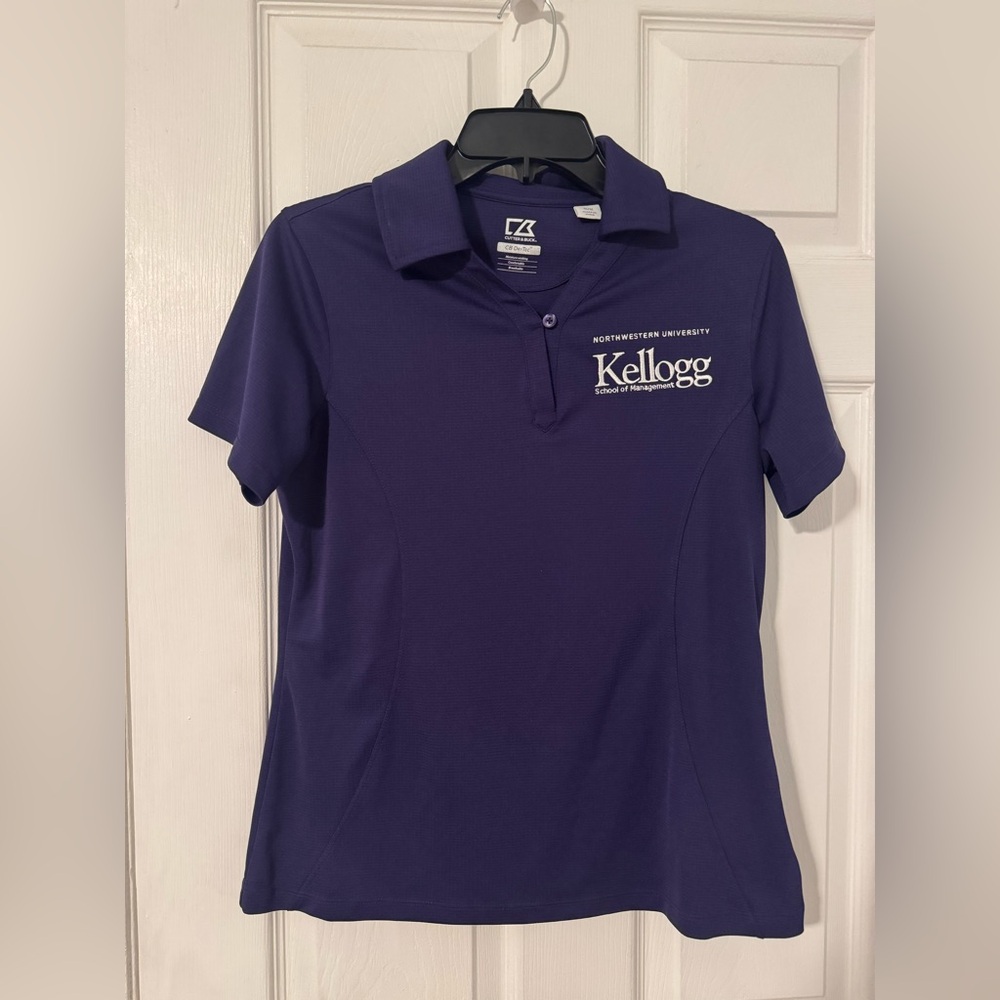 Northwestern University Kellogg Purple Dri Fit Shirt